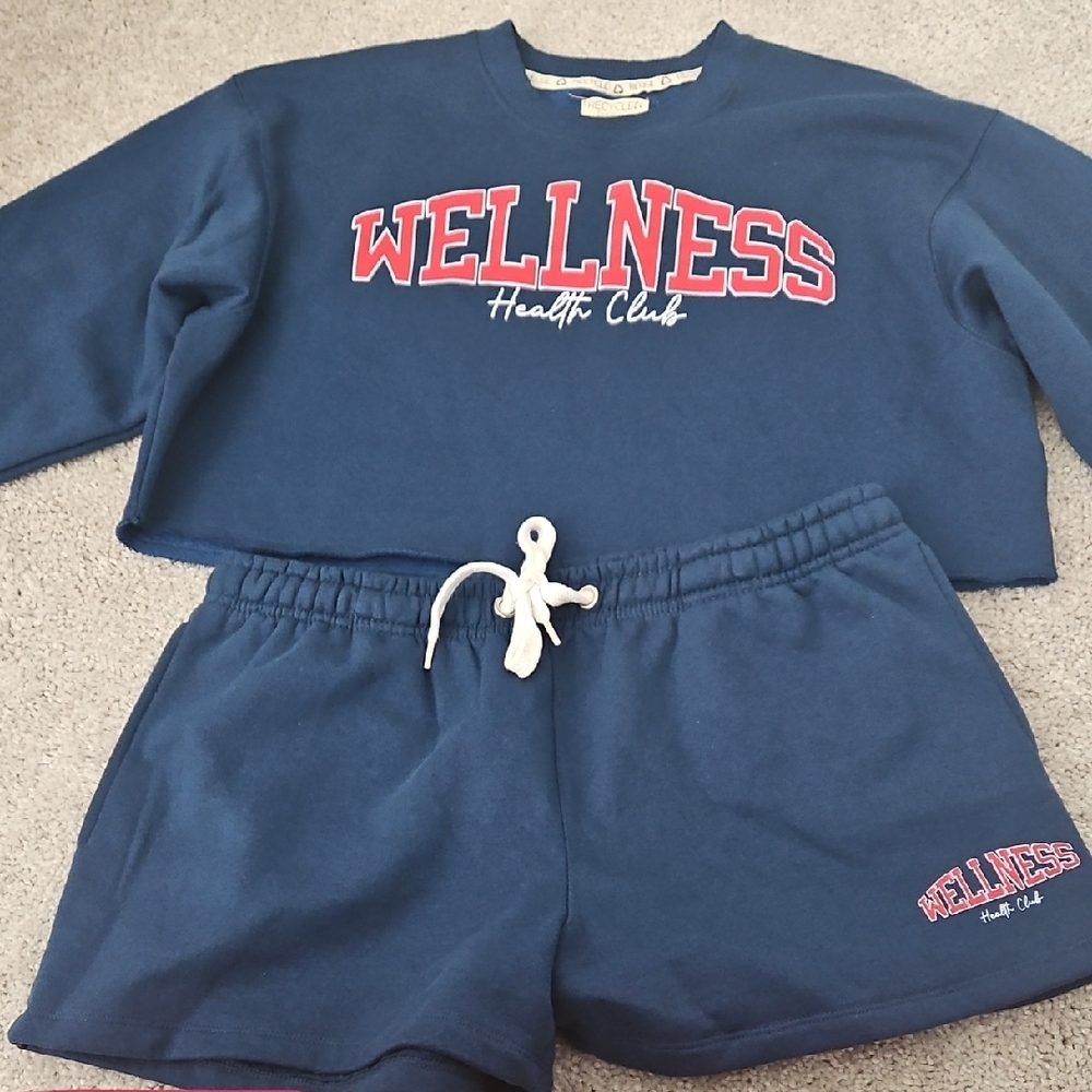 Marshalls Blue Wellness Pajama Set